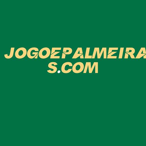 Logo da JOGOEPALMEIRAS